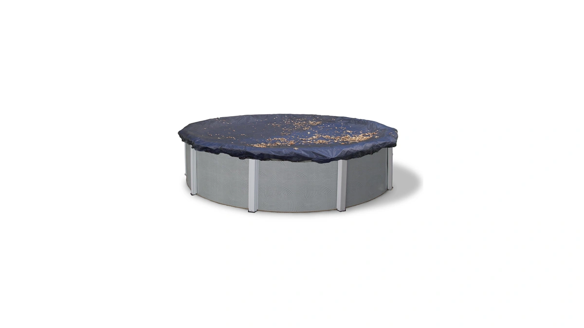 Blue Wave 18 Ft Round Leaf Net Pool Cover For