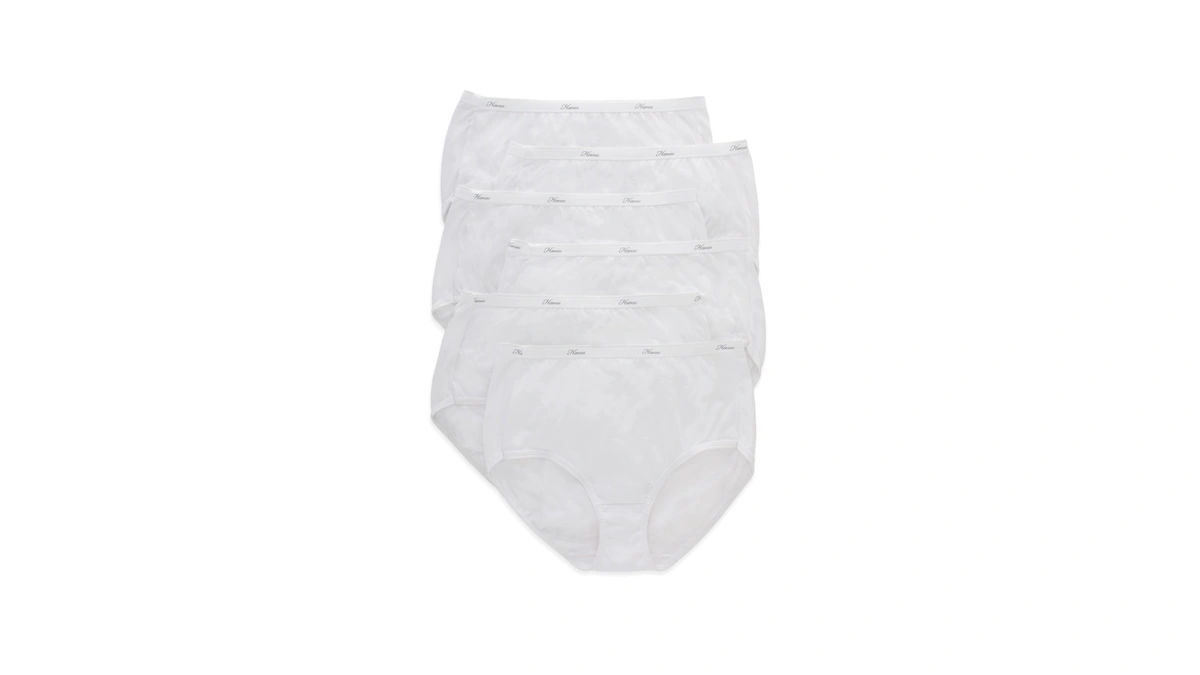 Hanes Womens Panties Pack, 100% Cotton Underwear, Moisture-wicking Underwear, Ultra-soft