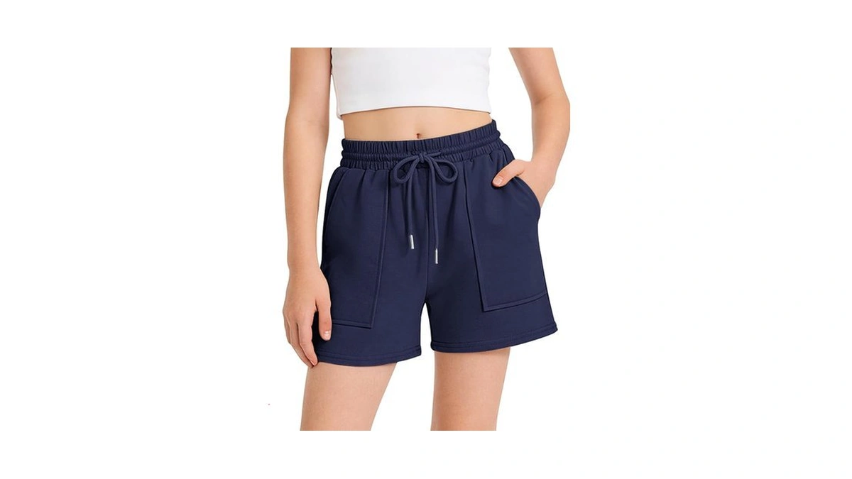 Booph Girls Casual Uniform Shorts Athletic Cargo Shorts With Pockets