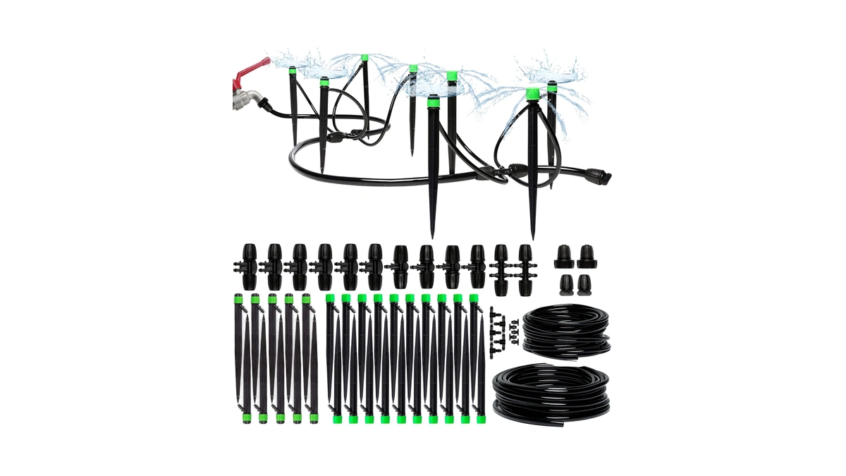 Carpathen Drip Irrigation System Kit - Complete Premium Garden Watering