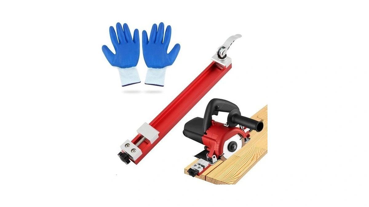 Circular Saw Guide Rail, Adjustable Cutting Machine Base Guide For