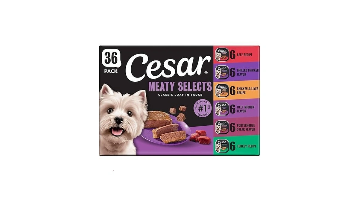 Cesar Wet Dog Food Classic Loaf In Sauce Grilled Chicken,