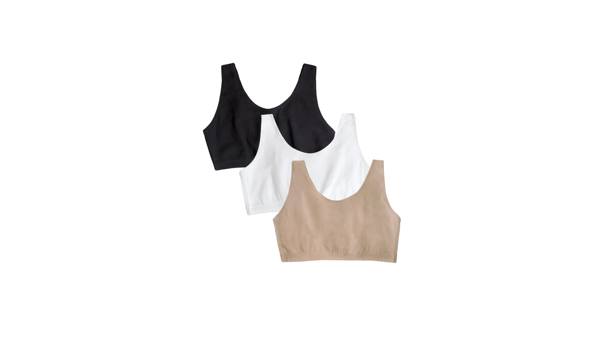 Fruit Of The Loom Women's Cotton Tank Bra For Women