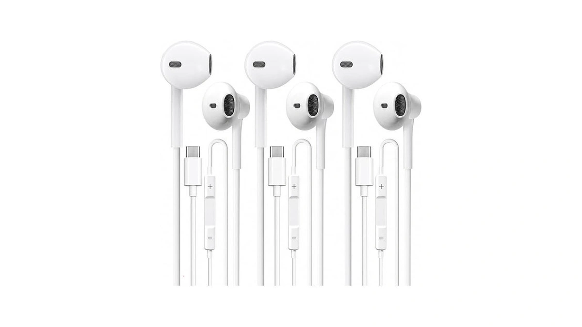 Usb C Headphones 3 Pack,type C Earphones For Iphone 17