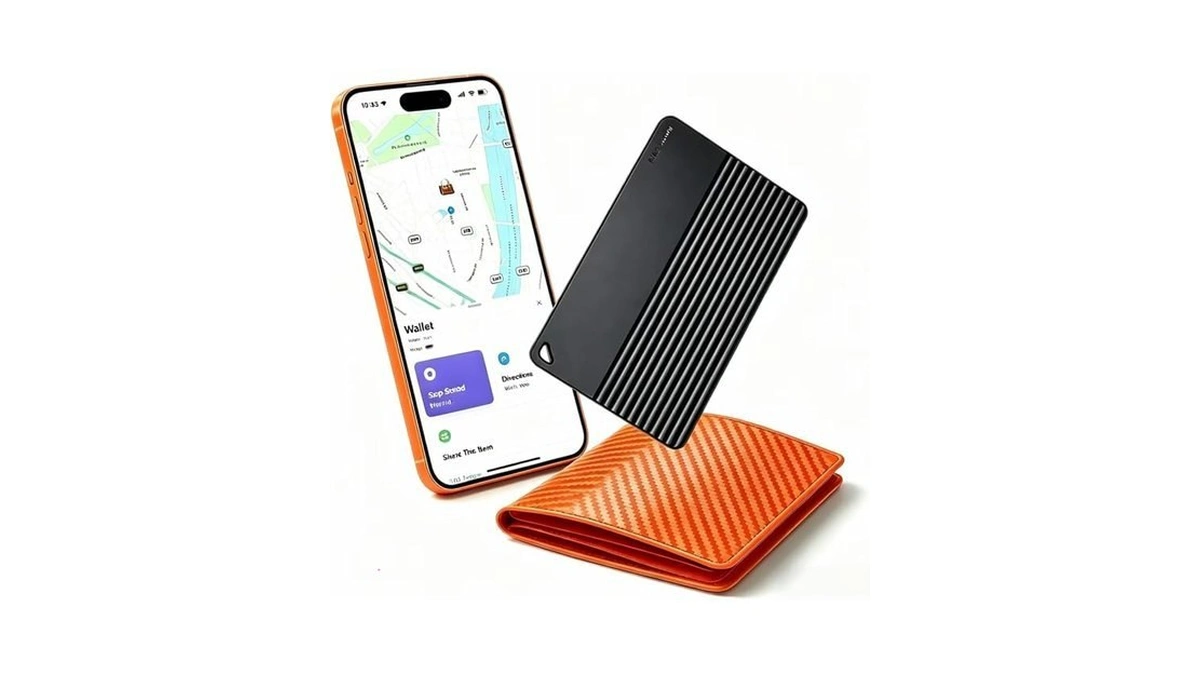 Wallet Tracker Card For Apple Find My, 5-year Battery Bluetooth