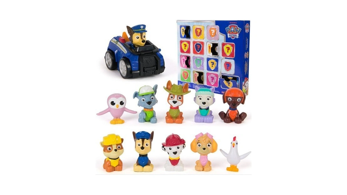 Paw Patrol Rewards Box Gift Pack, 8 Mini Figures, 2