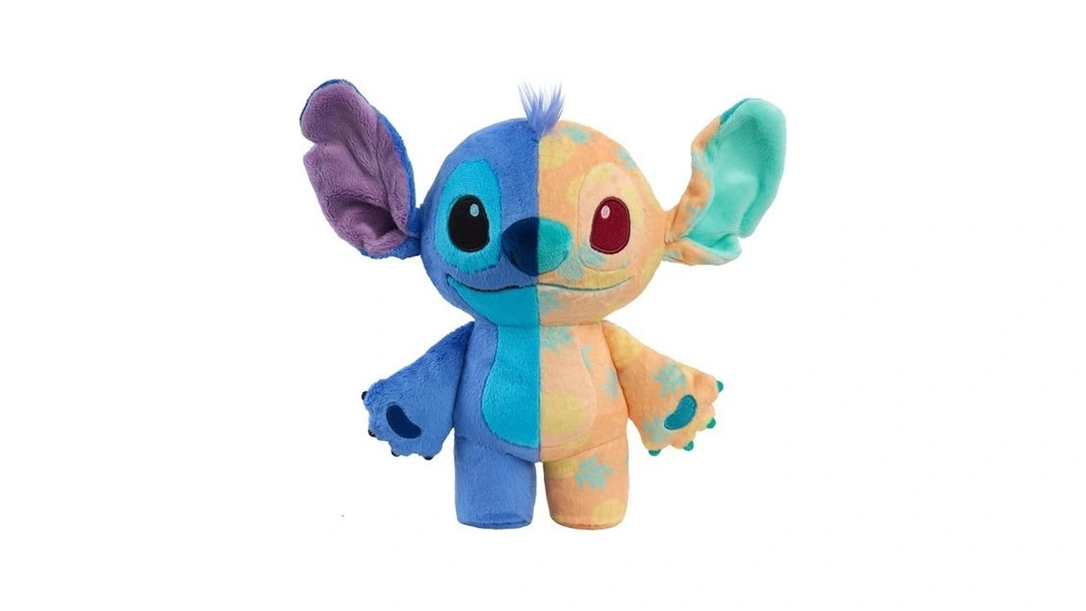Happy Haul Disney Stitch Remix’d Plush, Two-toned Character Collectible Toy