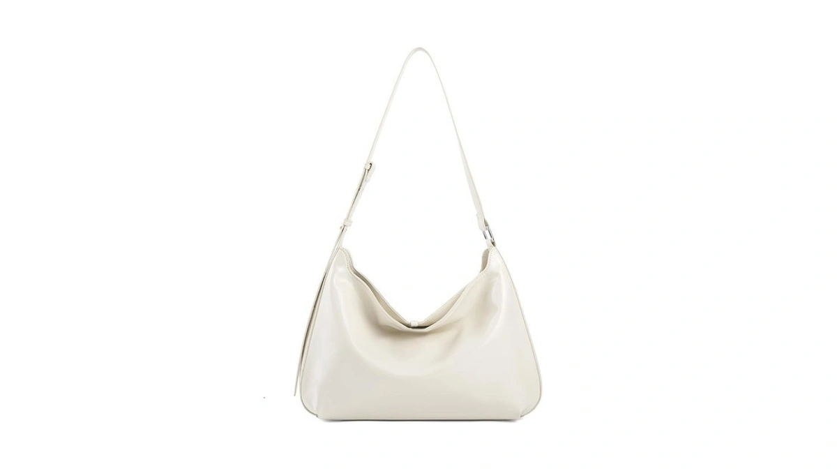Gemiu Women's Soft Hobo Shoulder Bag, Vegan Leather Trendy Purse,