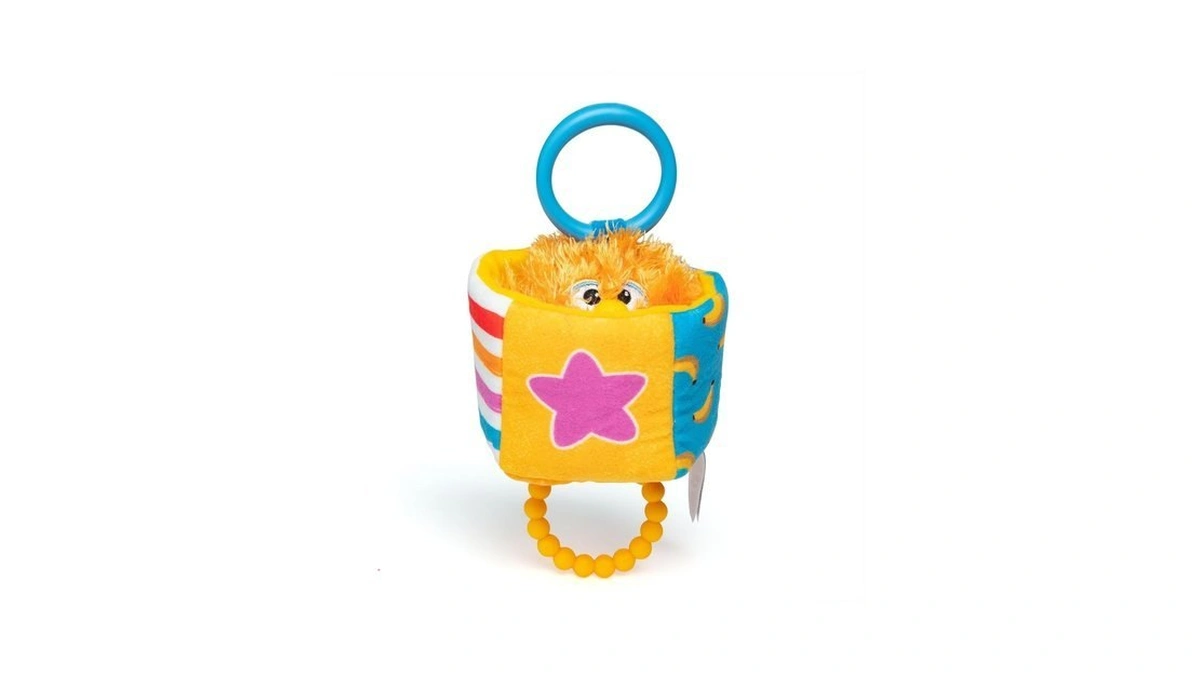 Ms. Rachel Official Herbie Sensory Take-along Toy, Baby Swing &