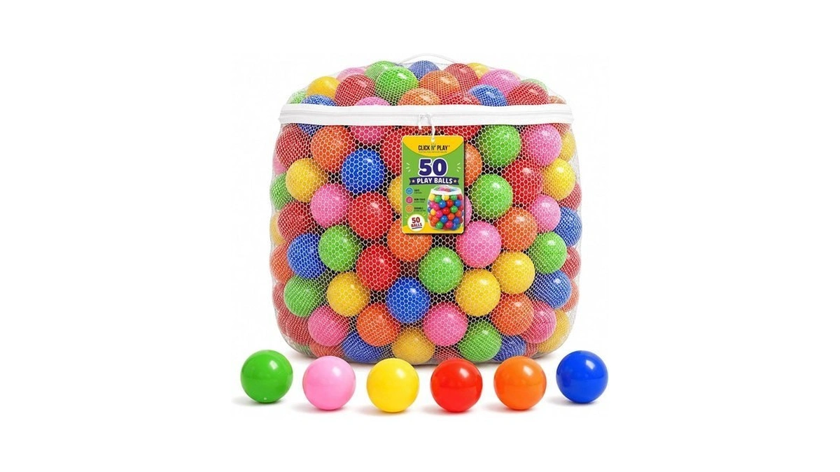 Click N' Play Pack Of 50 Phthalate Free Bpa Free