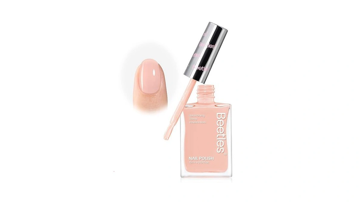 Beetles Nail Polish Bubble Bliss, 2 In 1 Nail Strengthener