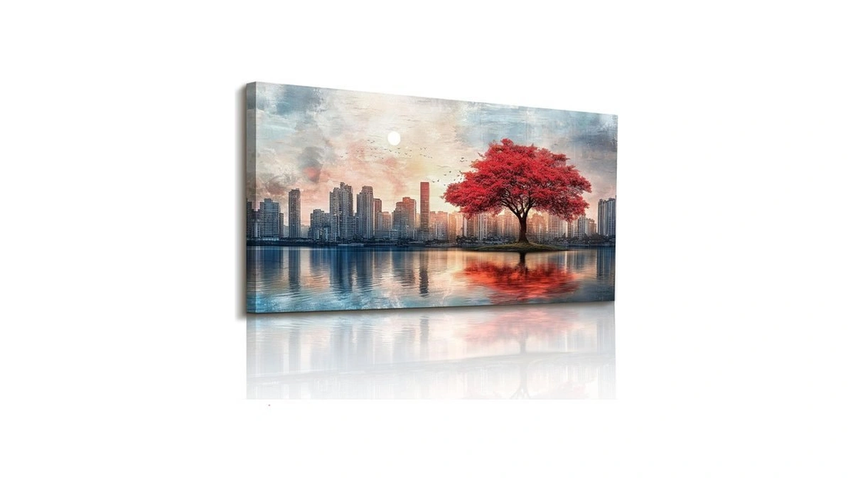 Kinetrix Tree Of Life Wall Art, Large Wall Decor, Urban
