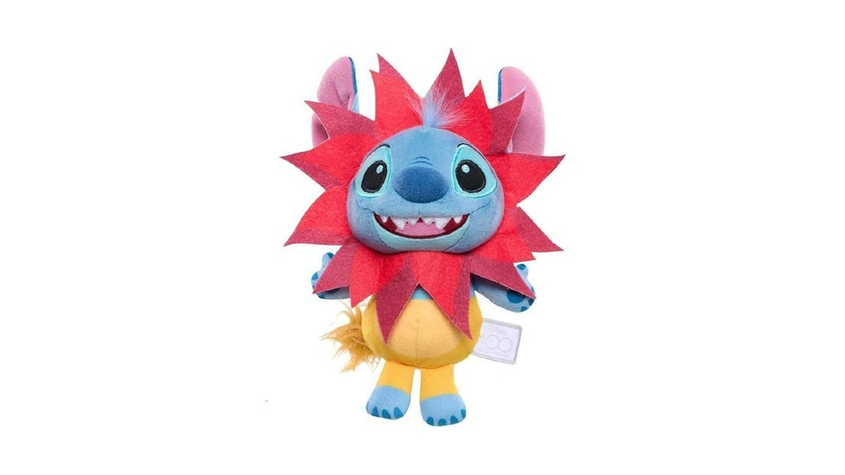 Disney100 Years Of Wonder Stitch As Simba Small Plushie Stuffed