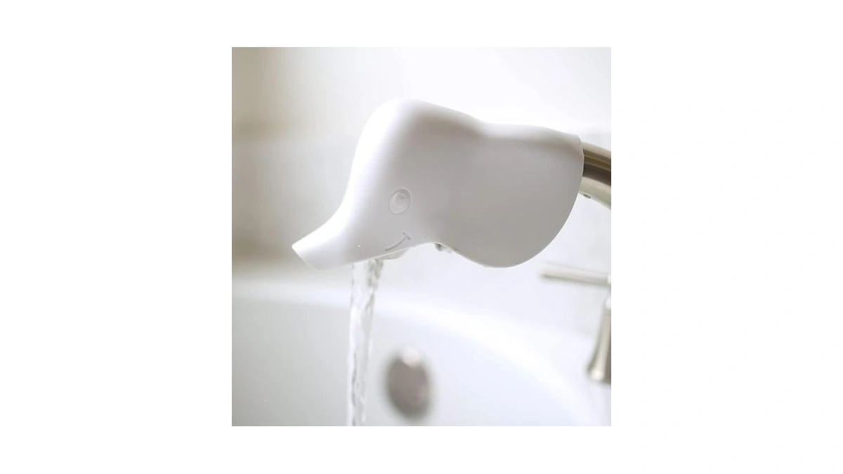 Nuby Safety Bathtub Spout Guard With Top Opening For Diverterβ
