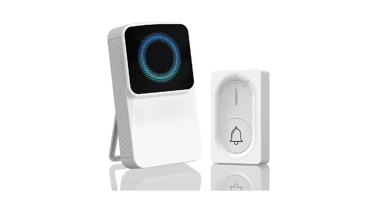 Wireless Doorbell, Doorbell Chime, Classroom Doorbell, Door Bell Ringer, Portable
