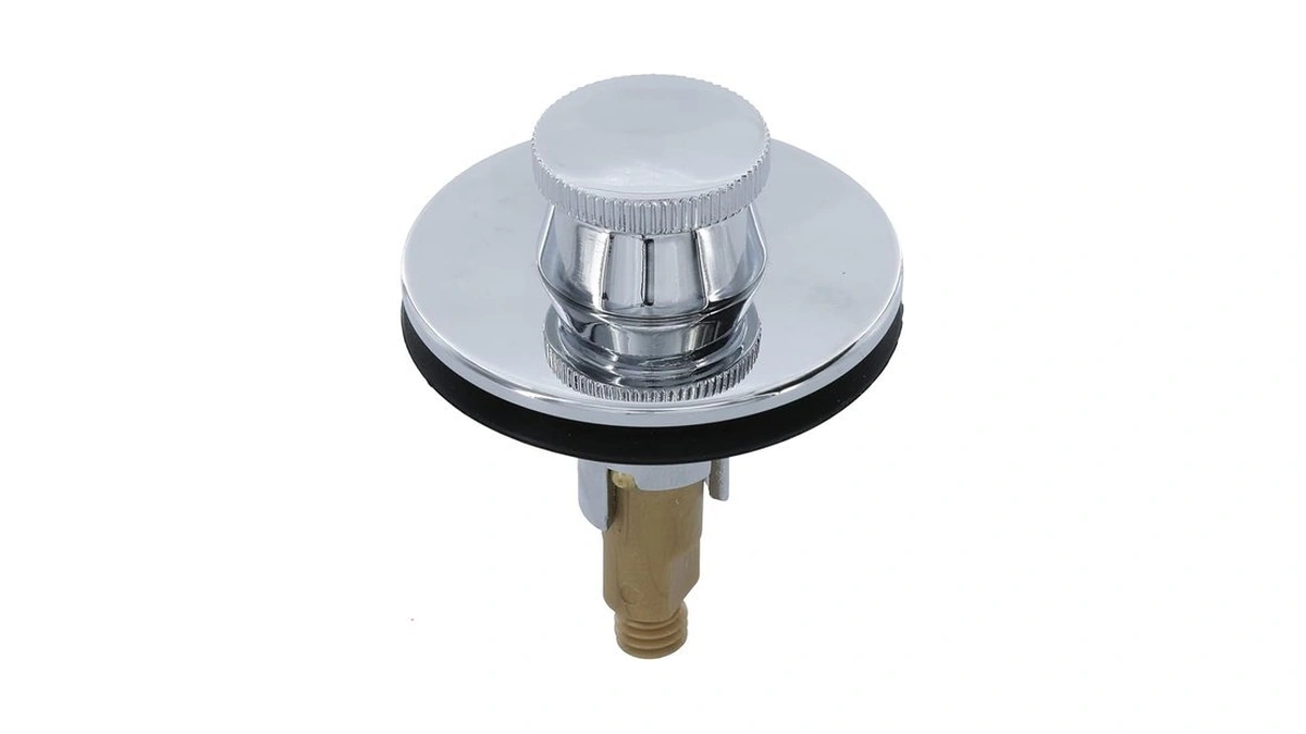 Danco Lift And Turn Bathtub Drain Stopper, Chrome, (88599)