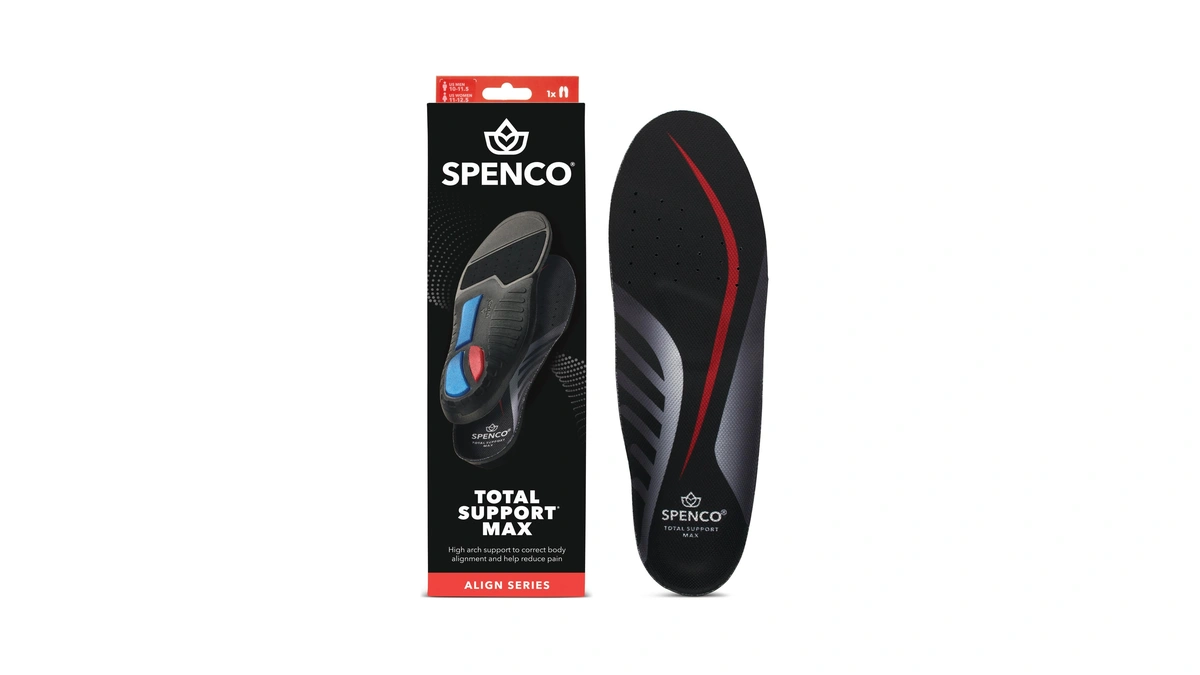 Spenco Total Support Max Shoe Insoles(fsa&hsa Eligible)orthotic Metatarsal Arch Support