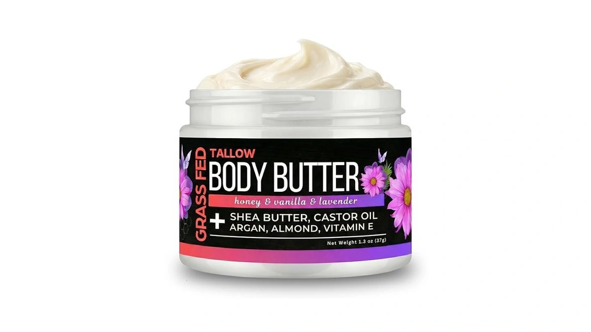 Selfwise Beef Tallow Body Butter Cream - Grass-fed Whipped Balm