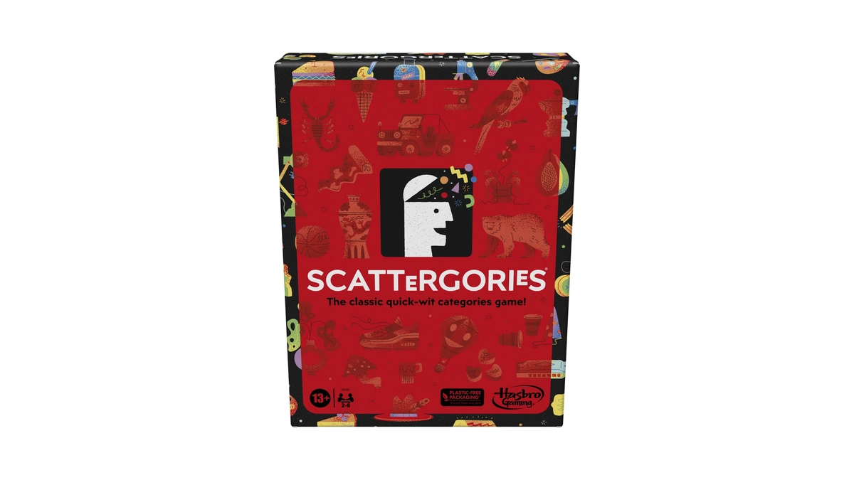 Hasbro Gaming Scattergories Classic Game, Party Game For Adults And