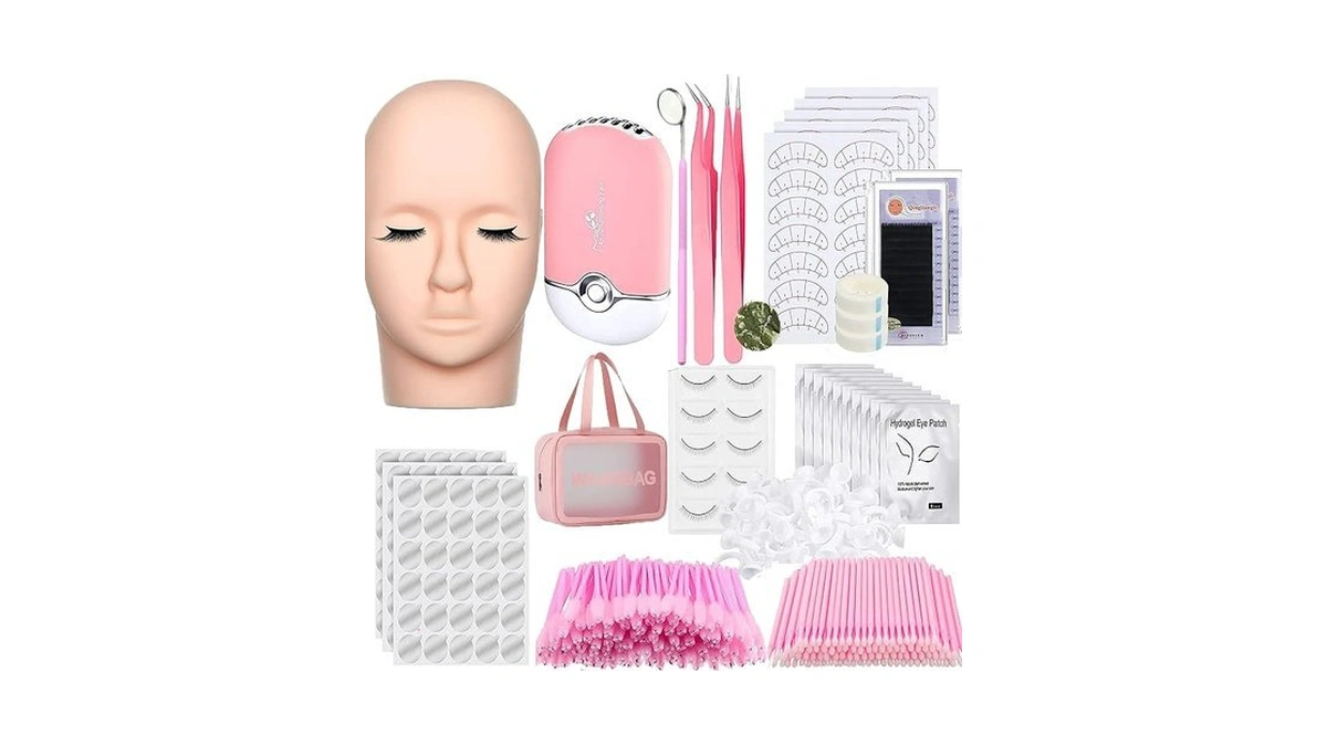 Amazon code: Lash Extension Practice Kit, Eyelash Ext