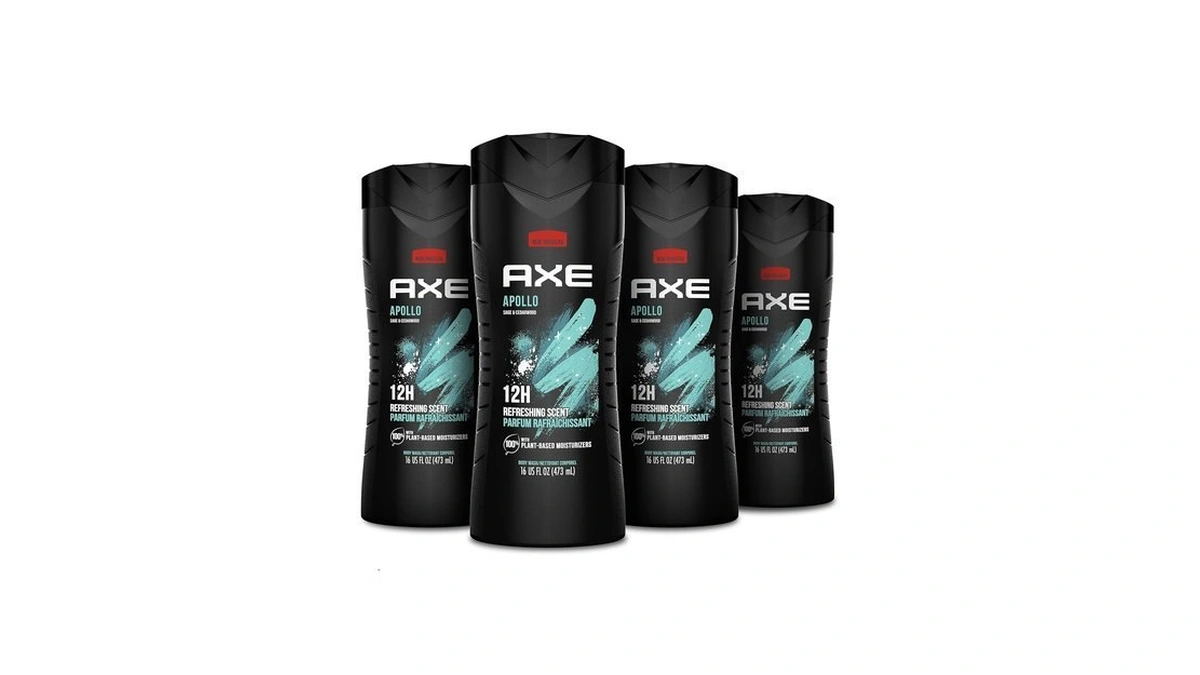 Axe Sage & Cedarwood Body Wash Apollo 4 Count For