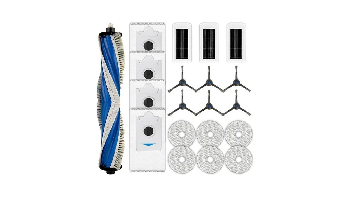 (20 Pack) X5 Omni Replacement Parts Compatible With Ecovacs Deebot