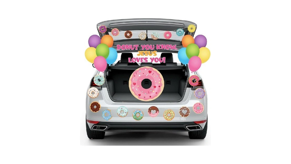 K1tpde 53pcs Christmas Trunk Or Treat Outdoor Car Decoration Kit