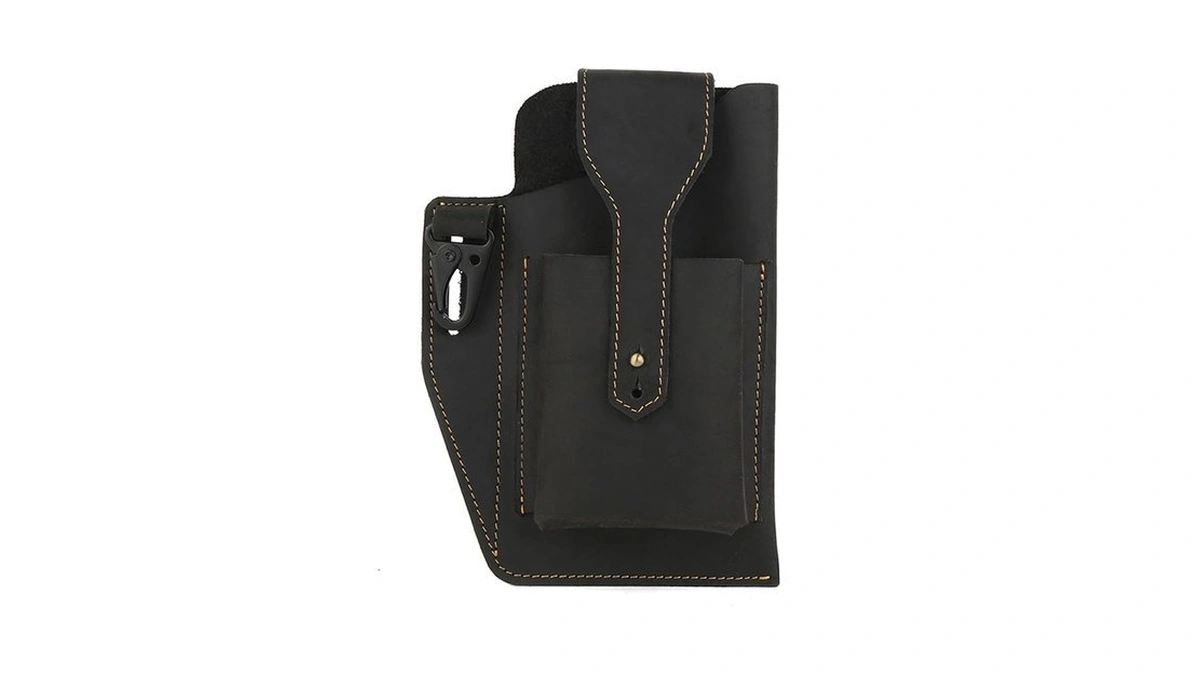 Brass Tacks Leathercraft Wallets For Men Crazy Horse Leather Mobile