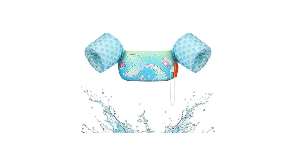 Heysplash Swim Vest For Kids, Puddle Float Jumper With Safety