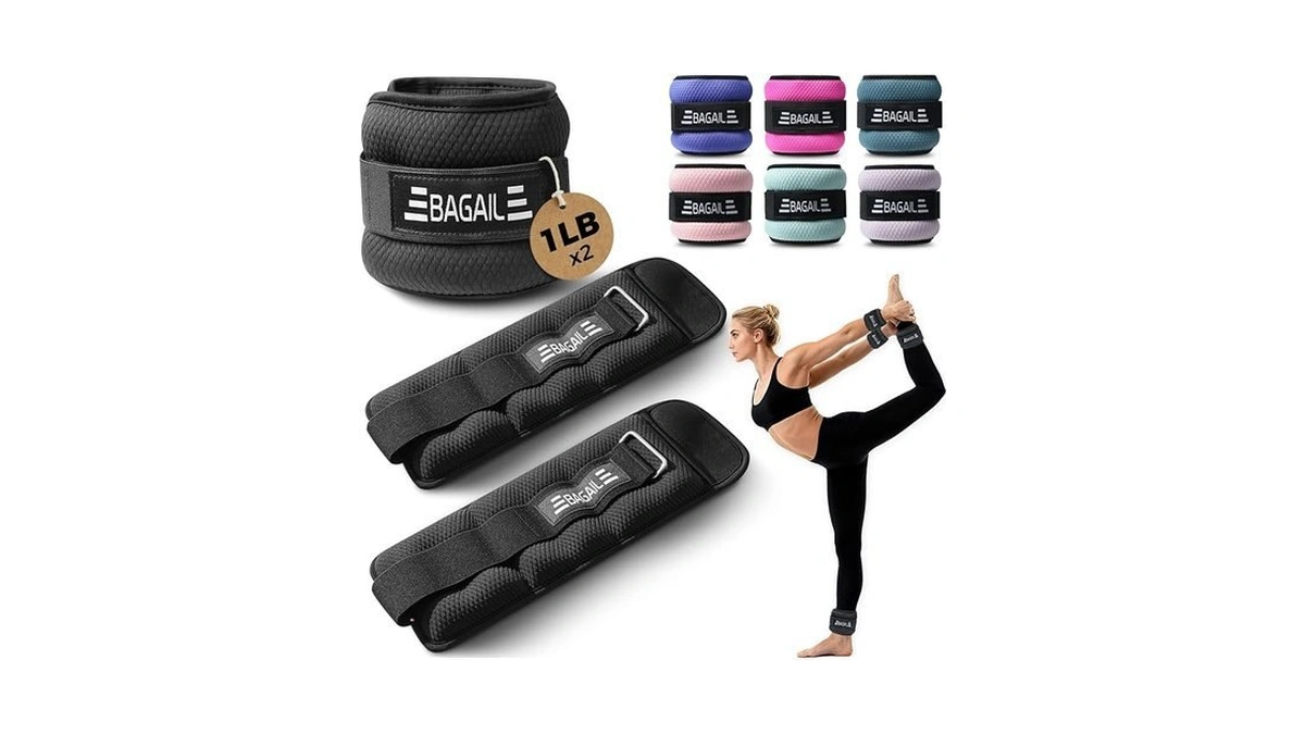Bagail Ankle Wrist Weights For Women & Men, Set Of