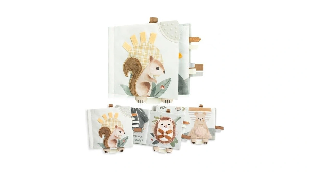 Soft Baby Book With Touch And Feel Pages - Cute