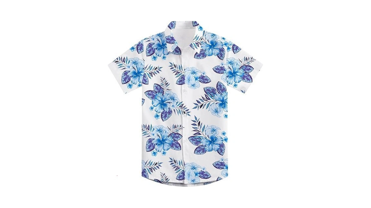 Toddler Hawaiian Shirts For Boys 2t 3t Kids Short Sleeve