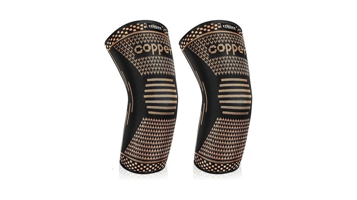 Fcnusx Copper Elbow Brace Compression Sleeves For Pain Relief Men