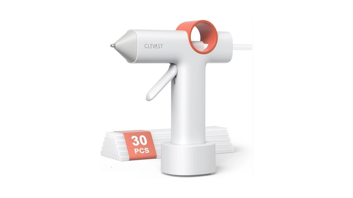 Clevast Cordless Hot Glue Gun, 5000mah Rechargeable Mini Glue Gun