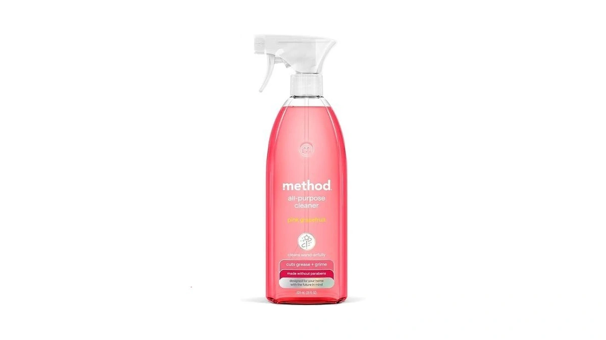 Method Dye-free All-purpose Cleaner Spray, Pink Grapefruit - Cuts Grease