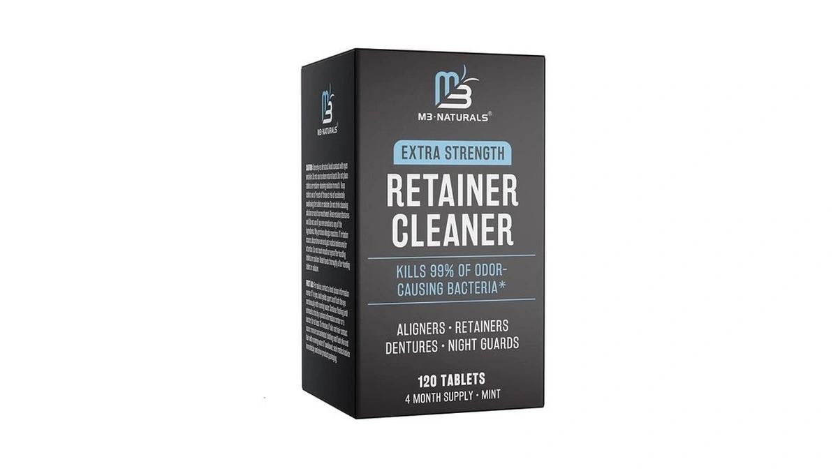 Retainer Cleaner Tablets Invisalign & Denture Cleanser 4 Month Supply