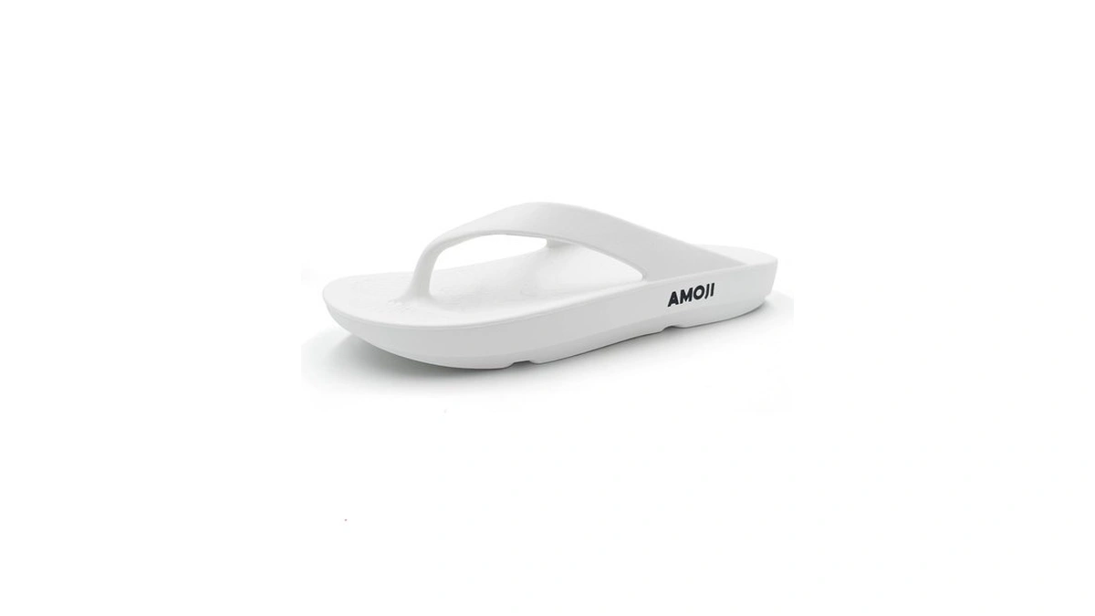 Amoji Women Flip Flops Eva Lightweight Non-slip Men Beach Thong