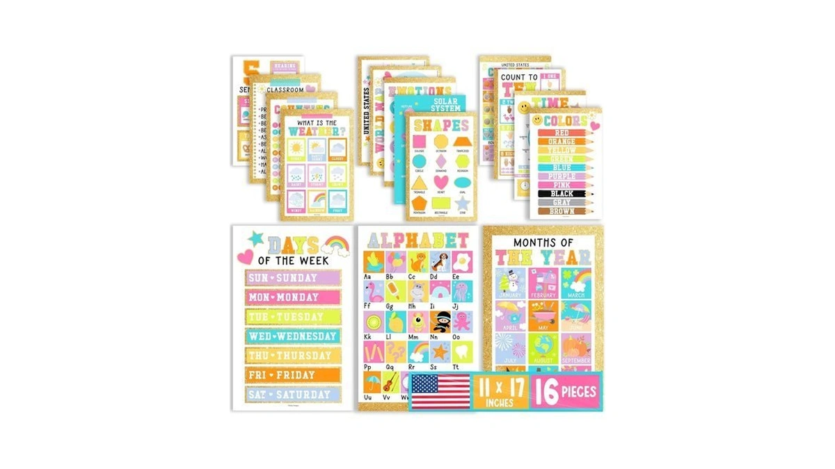 Hadley Designs 16 Educational Posters For Classroom Must Haves -