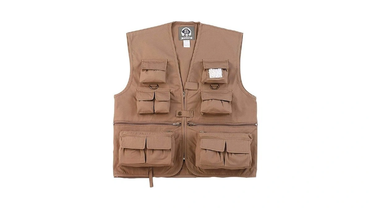 Kids Vest Uncle Milty - Khaki Large
