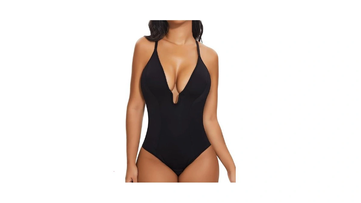 Shaperin Bodysuit For Women Tummy Control Shapewear Body Suits Backless