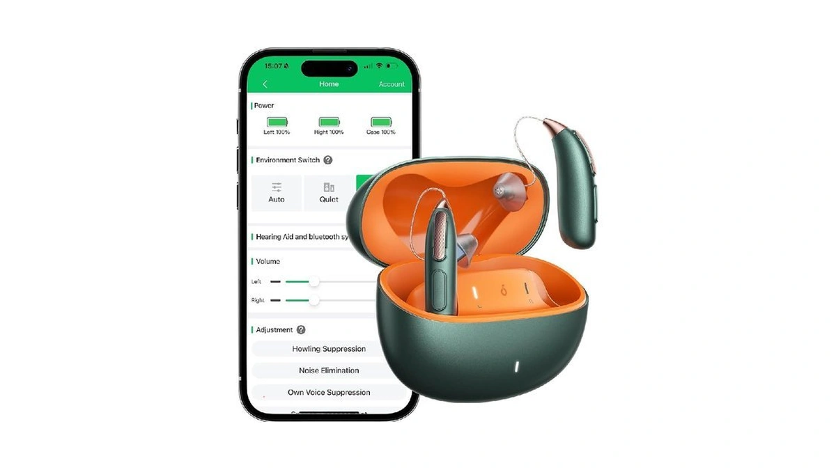 Jiuyee Ric Pro Otc Rechargeable Bluetooth Hearing Aids For Seniors
