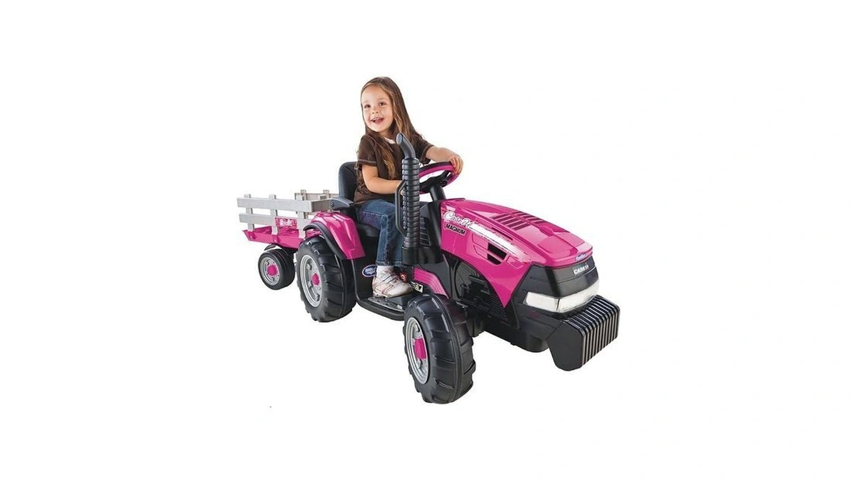 Peg Perego Case Ih Magnum Tractor And Trailer Extra-large 12