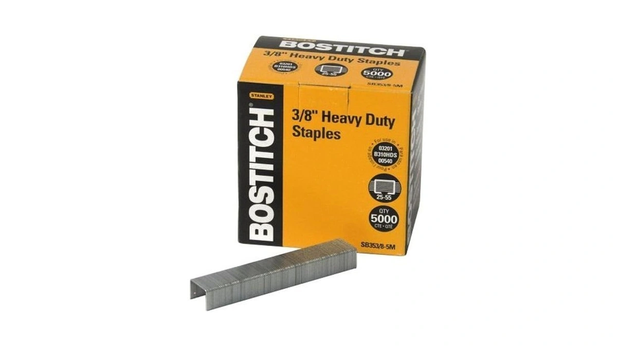 Bostitch Office Heavy Duty Premium Staples, 25-55 Sheets, 0.375 Inch