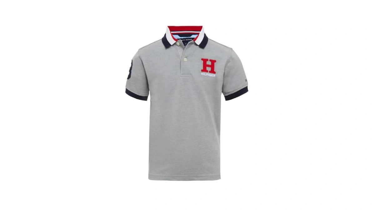 Tommy Hilfiger Boys' Short Sleeve Premium Matt Polo Shirt, Button