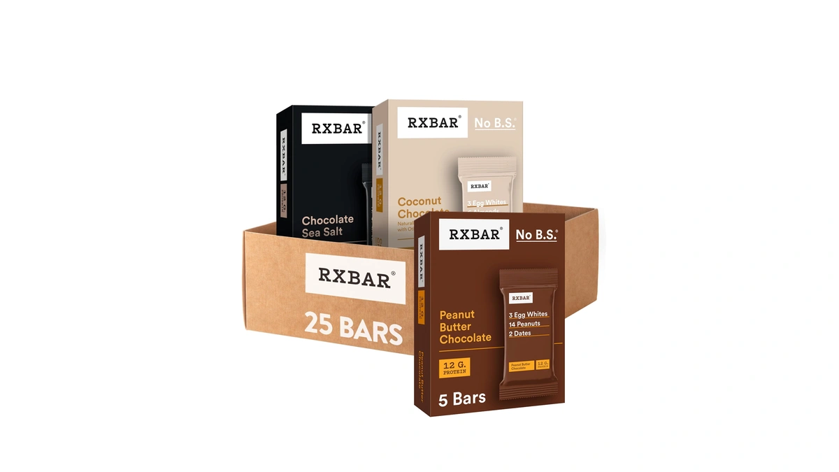 Rxbar Protein Bars, 12g Protein, Gluten Free Snacks, Chocolate Lover's