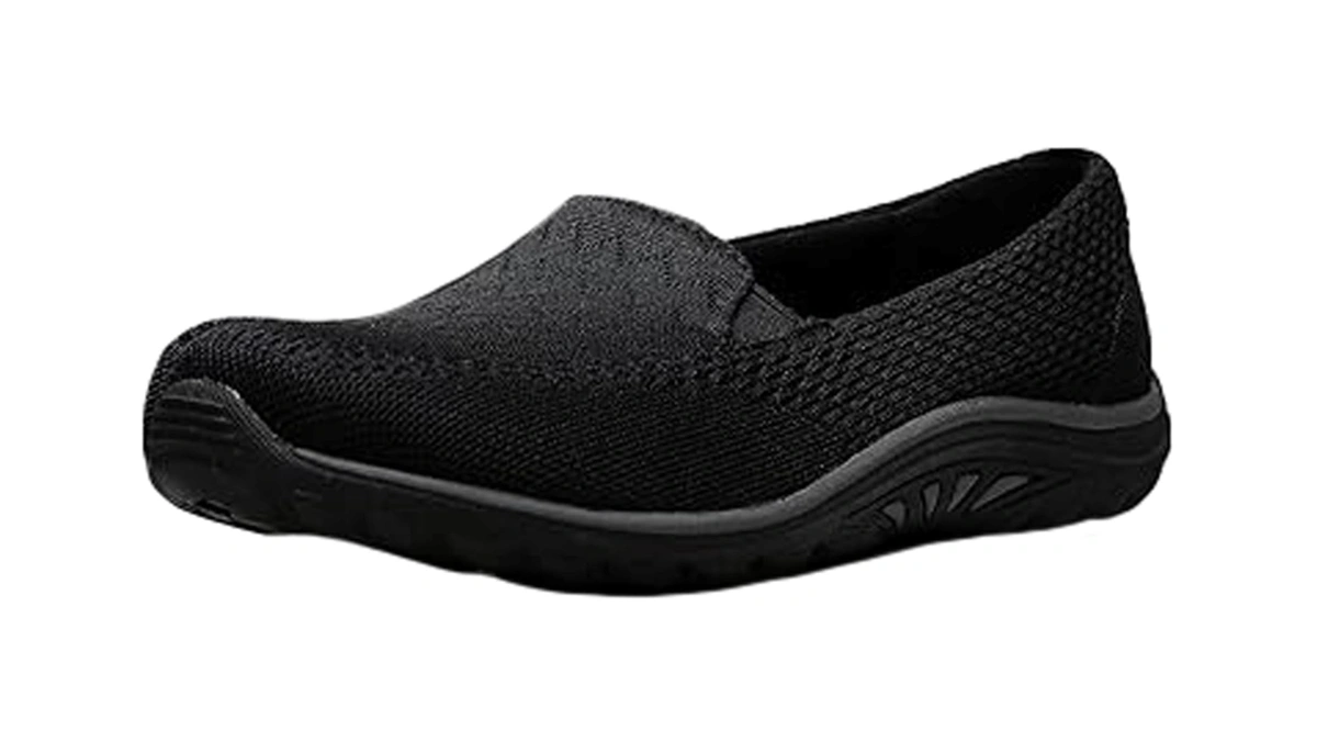 Skechers Women Reggae Fest Willows Flat Black...