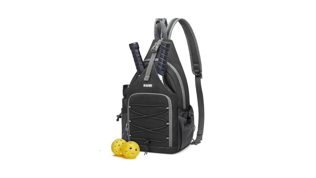 G4free Pickleball Bag, Men's And Women's Pickleball Backpack, Adjustable Crossbody