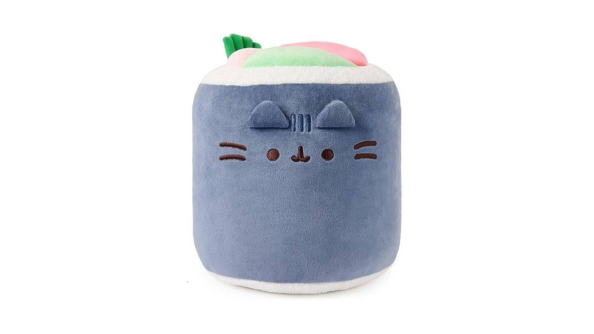 Gund Pusheen Bento Sushi Roll 11-inch Plush Toy For Ages