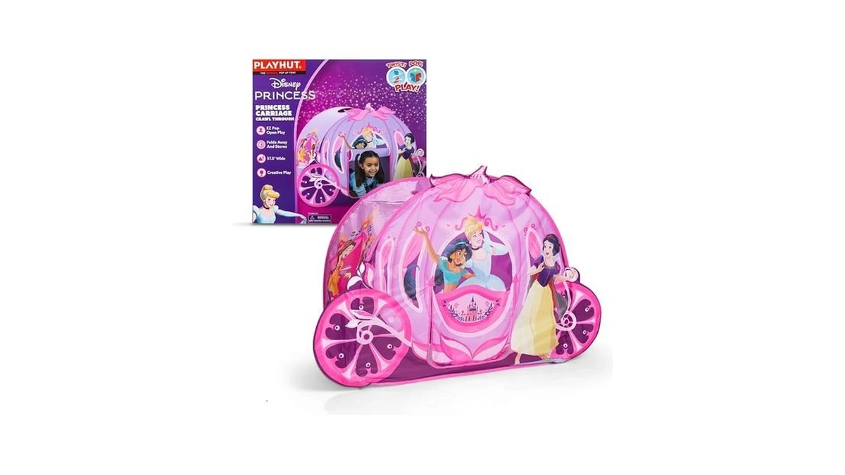 Playhut Disney Princess Carriage Crawl Through