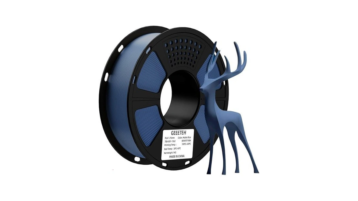 Geeetech Matte Pla Filament 1.75mm Blue, 3d Printer Filament Dimensional